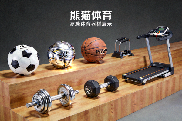 熊猫体育体育器材展示：足球、篮球、健身设备等高端器材